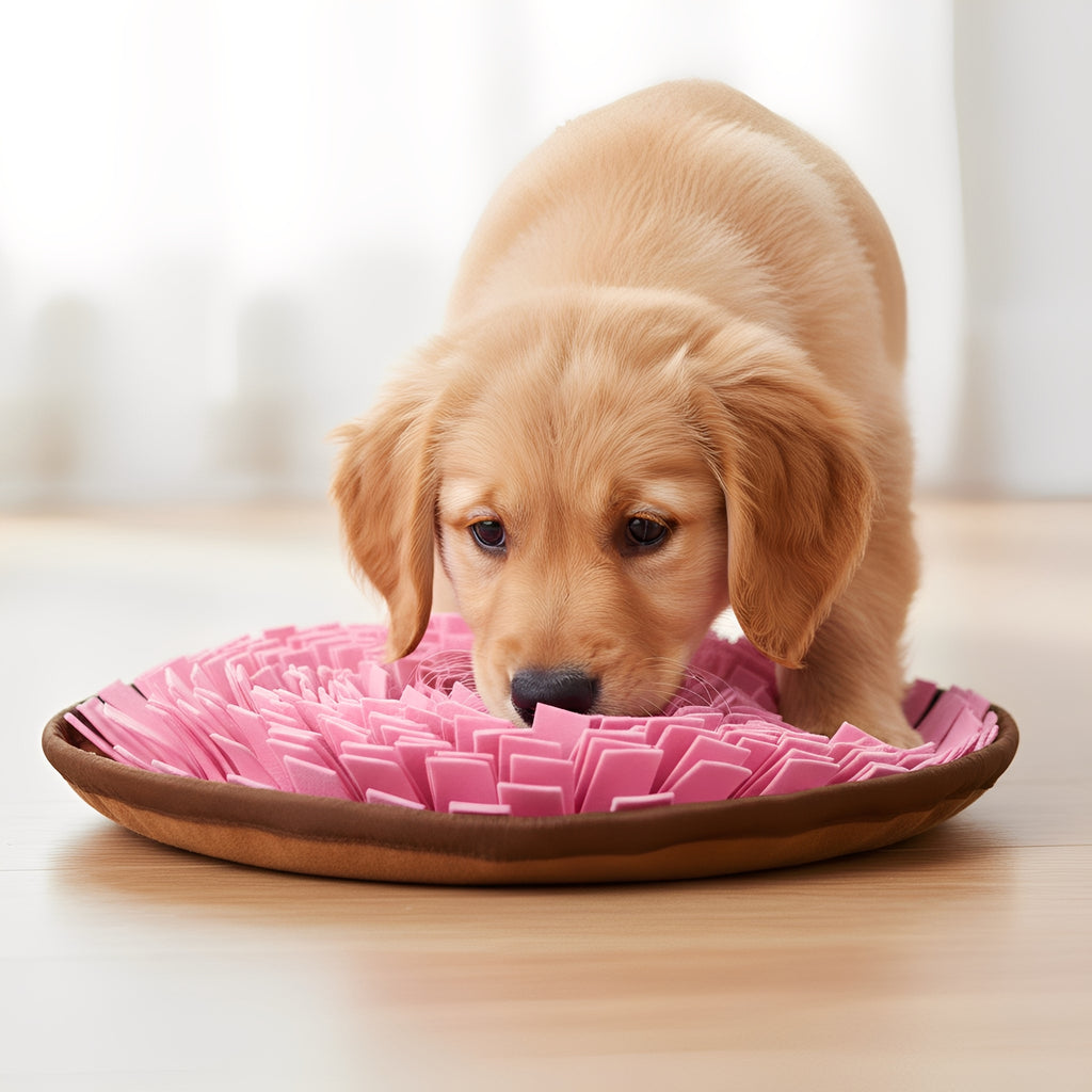 Sloofie - Alfombra de olfateo para perros de fieltro antideslizante