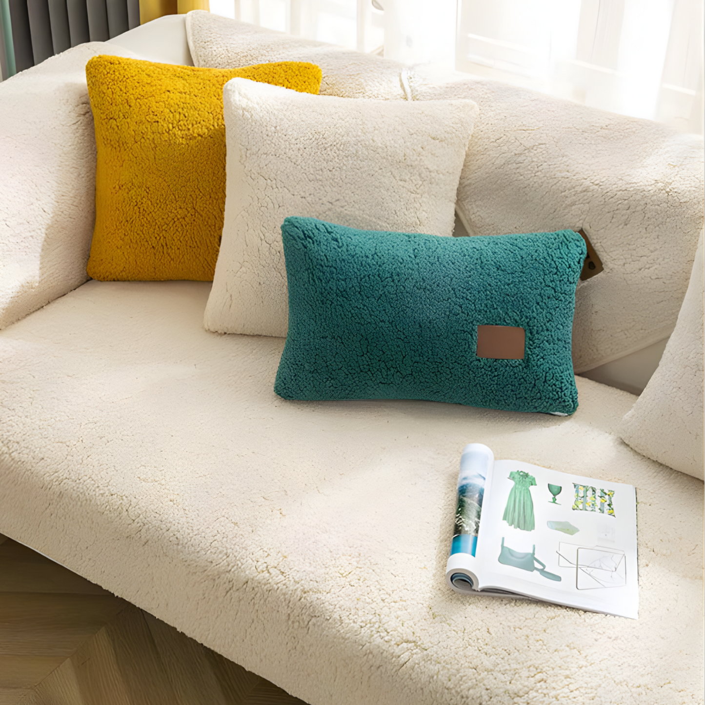 hushcover - fundas para perros impermeables de sherpa fleece