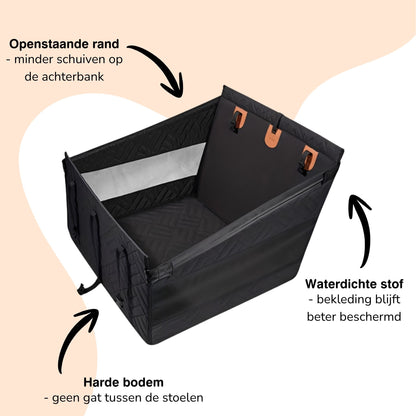 Pawfort - Extensor de Asiento Trasero para Perros de Suelo Duro Impermeable