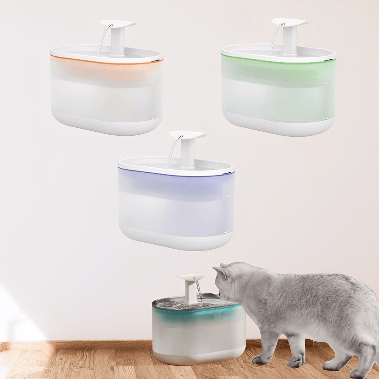 aquaflow - bescherm je kat tegen gevaarlijke bacteriën! - mivero