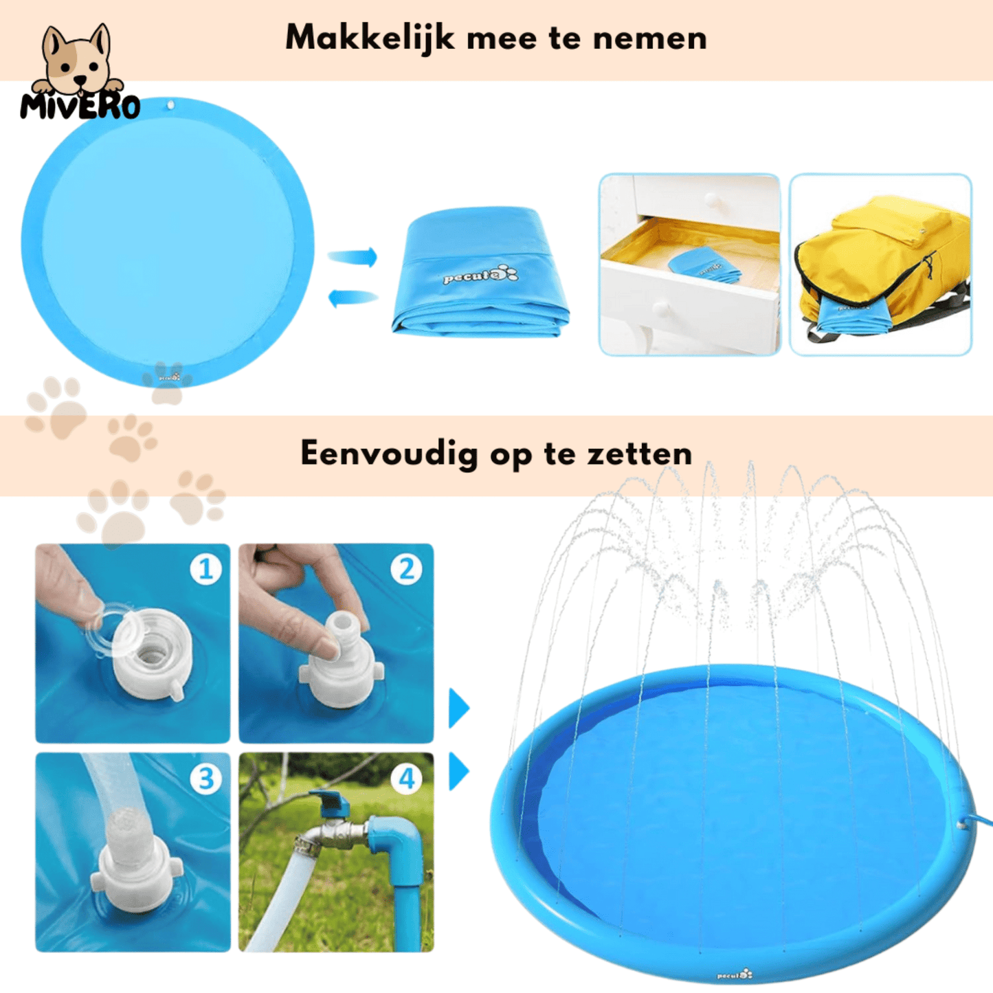 aquapaws - verfrissend speelplezier voor elke hond! - mivero