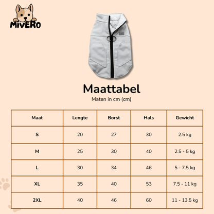 BarkCoat - Waterdichte Ademende Hondenjas - Mivero