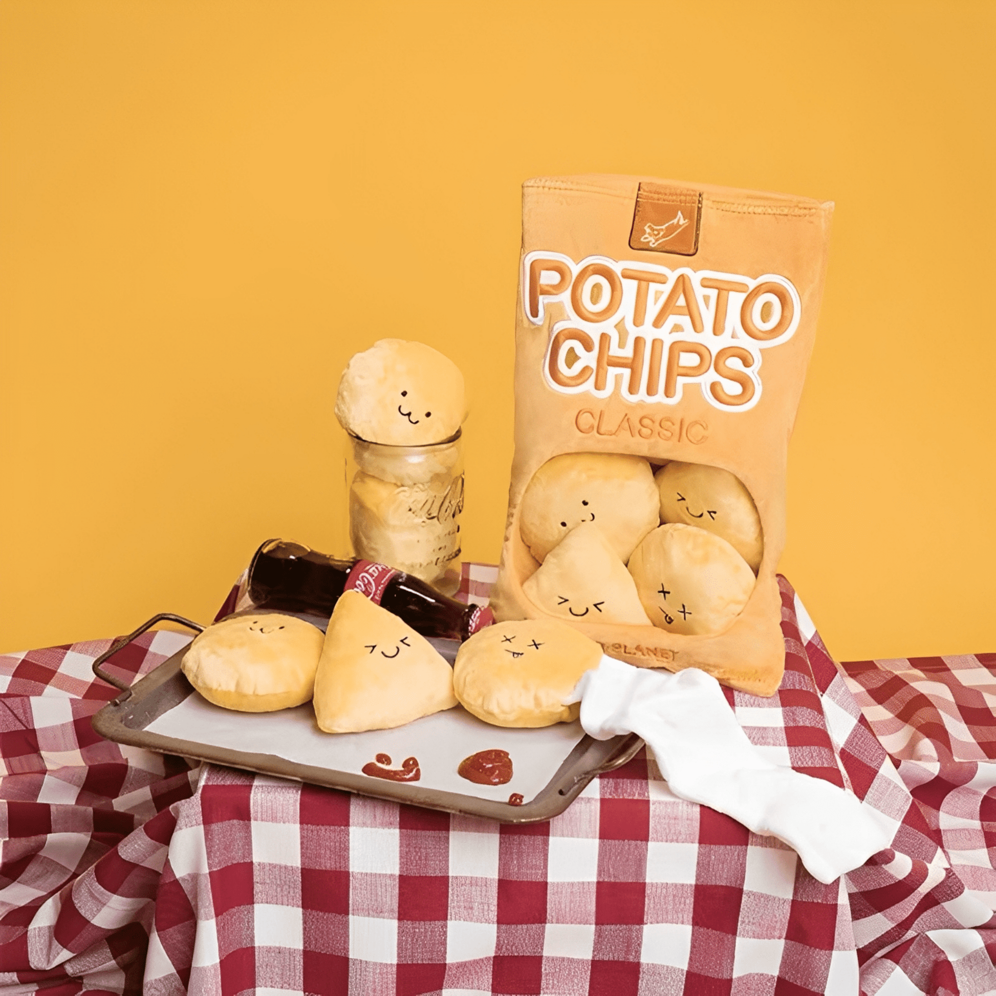 Barkritos - Snuffelspeelgoed Hond Chipszak Met Piep - Mivero