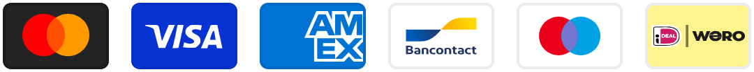 Veilig betalen met Mastercard, Visa, American Express, Bancontact, Maestro en iDEAL | Wero