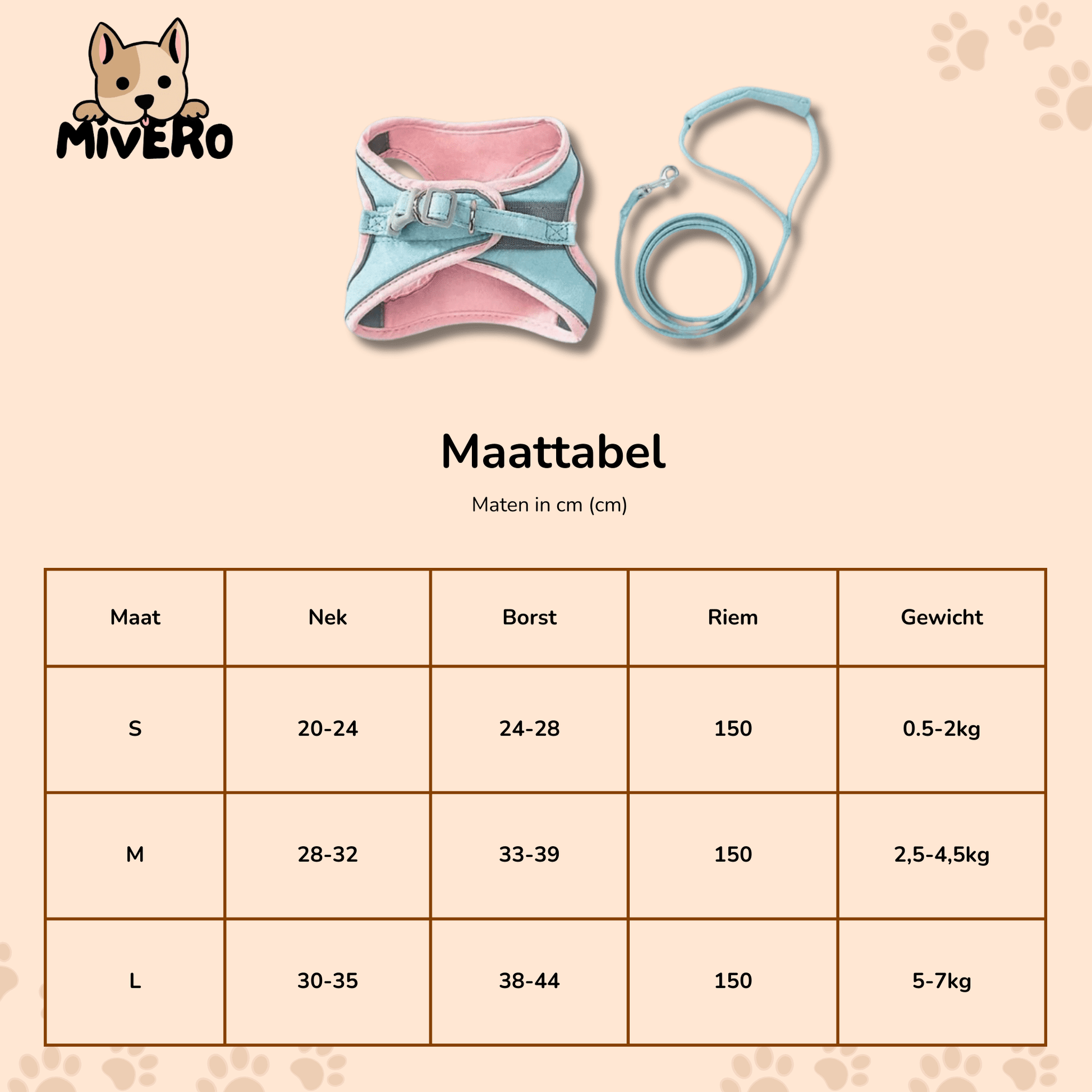 Catventure - Verstelbaar Veiligheidstuigje Kat - Mivero