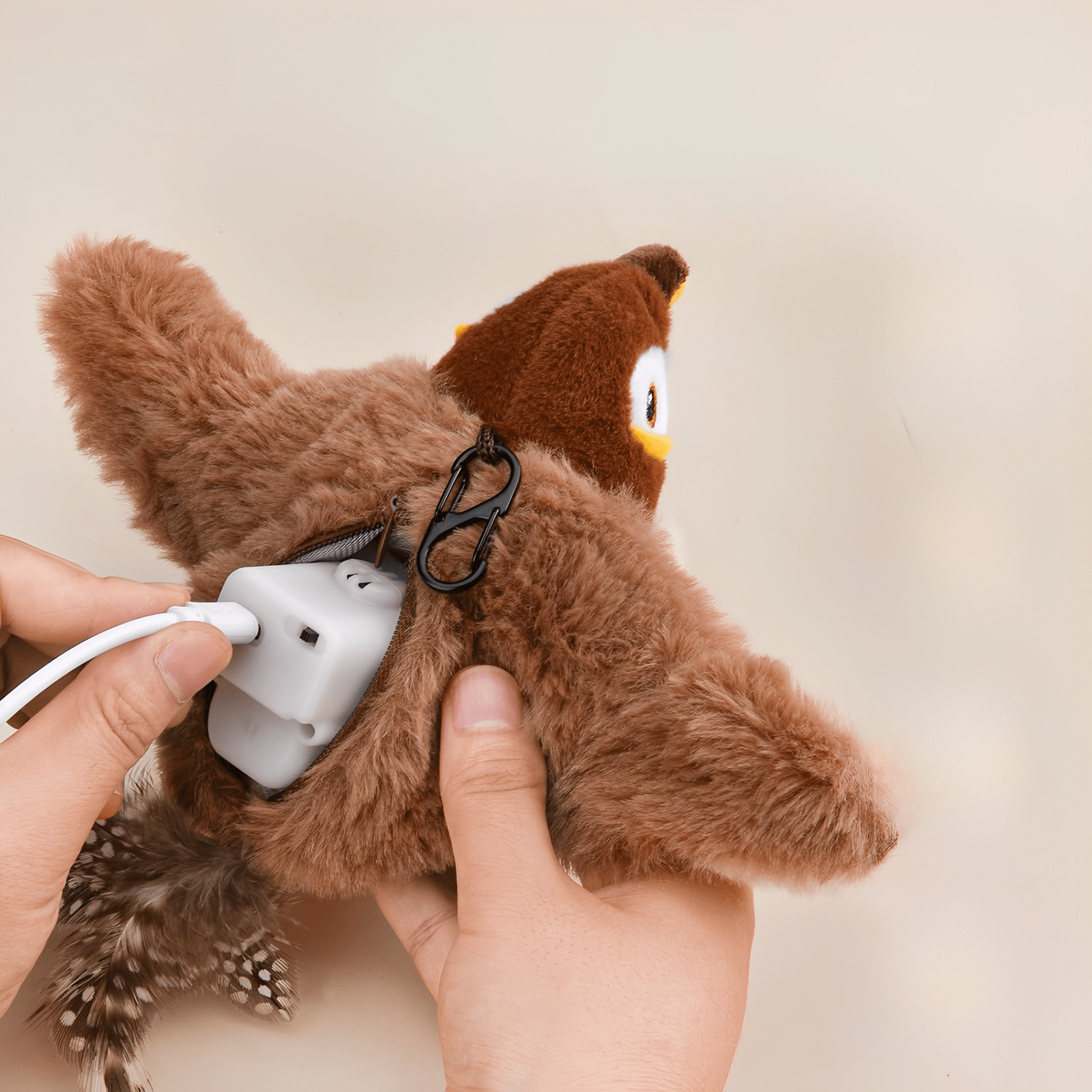 ChirpFly - Katten Speelgoed Interactieve Vogel 2.0 - Mivero