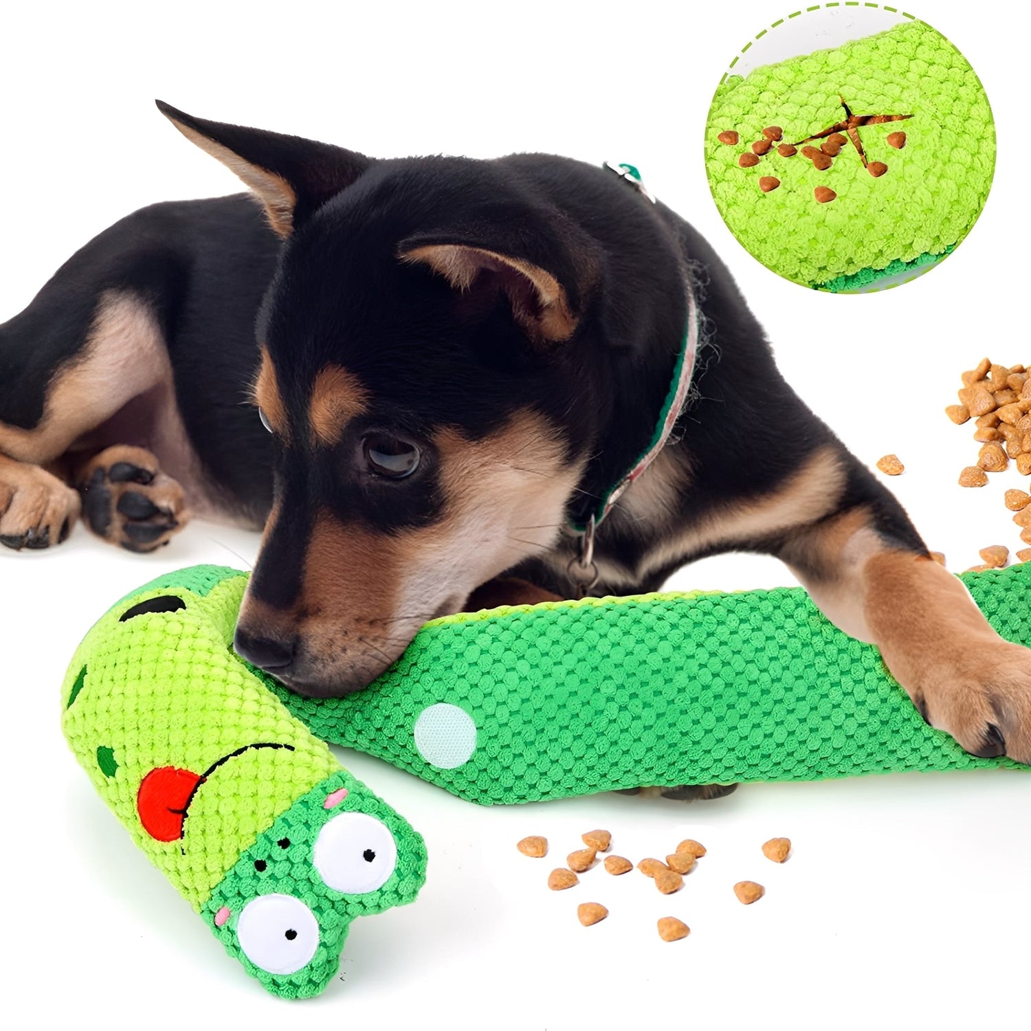 CozyCoil - Hond Snuffelspeelgoed Slang Voerpuzzel - Mivero