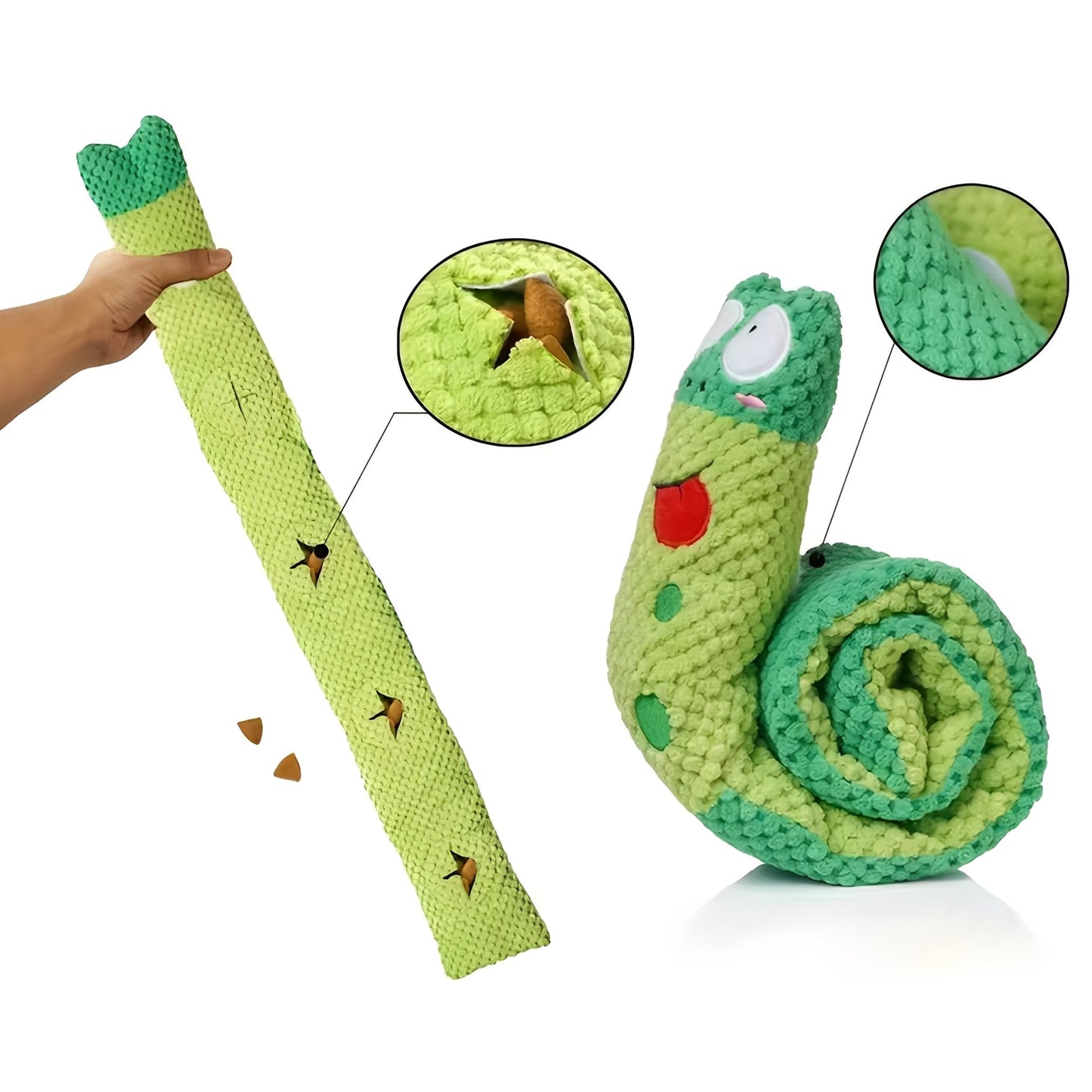 cozycoil - hond snuffelspeelgoed slang voerpuzzel - mivero