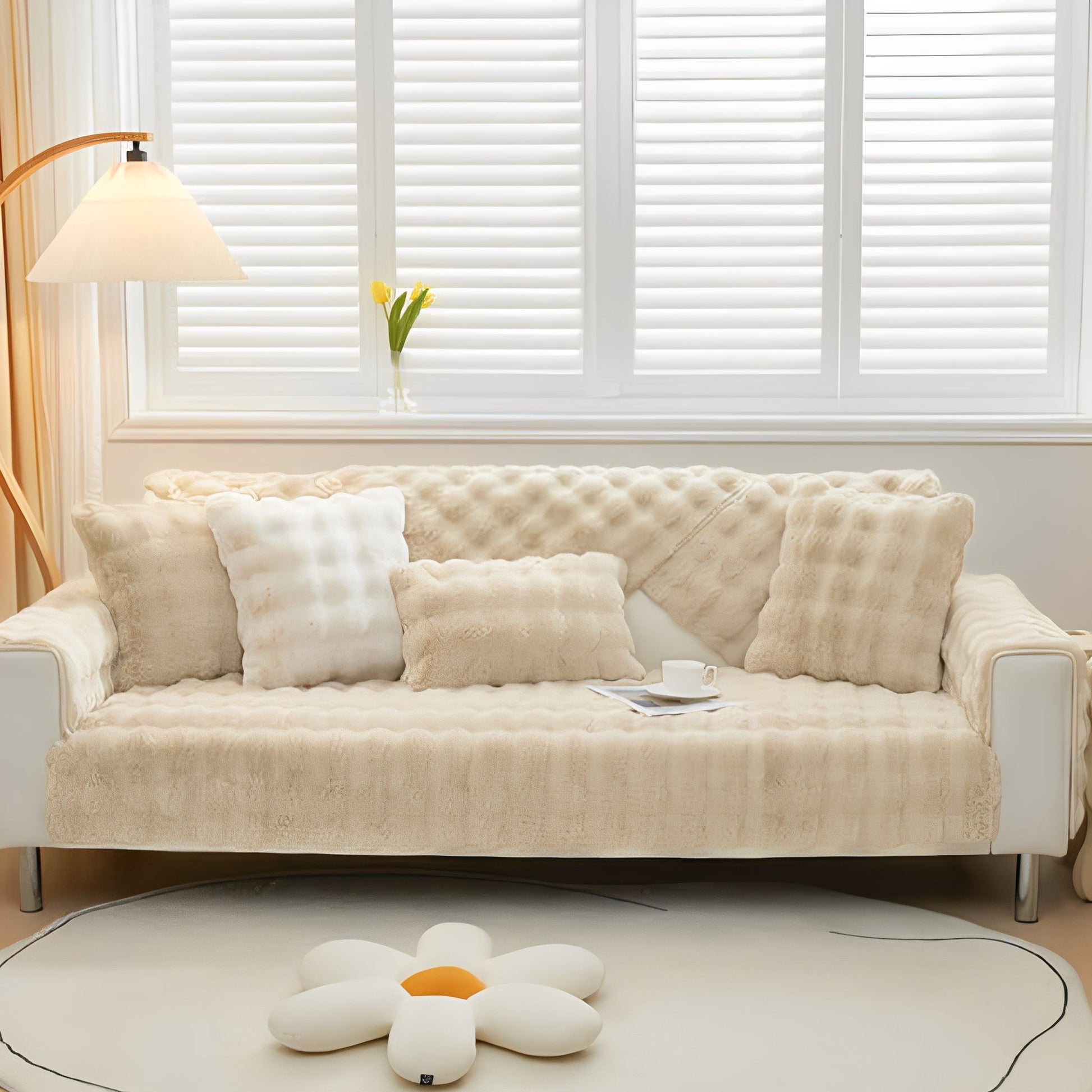 CuddleLock - Bankhoes Honden Antislip Pluche - Mivero