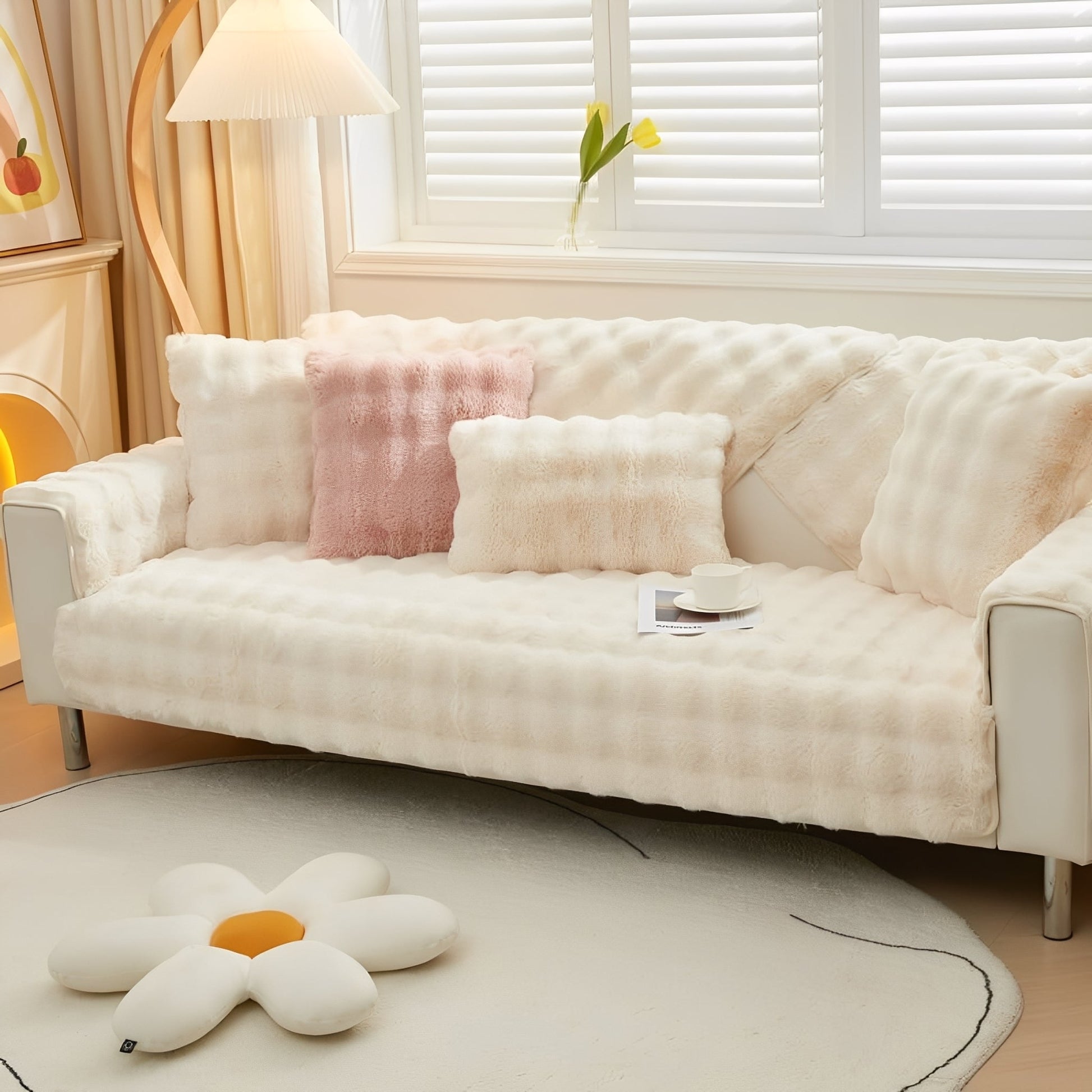 CuddleLock - Bankhoes Honden Antislip Pluche - Mivero