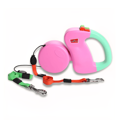 DualLeash - Nooit meer in de knoop met je hondenriem! - Mivero