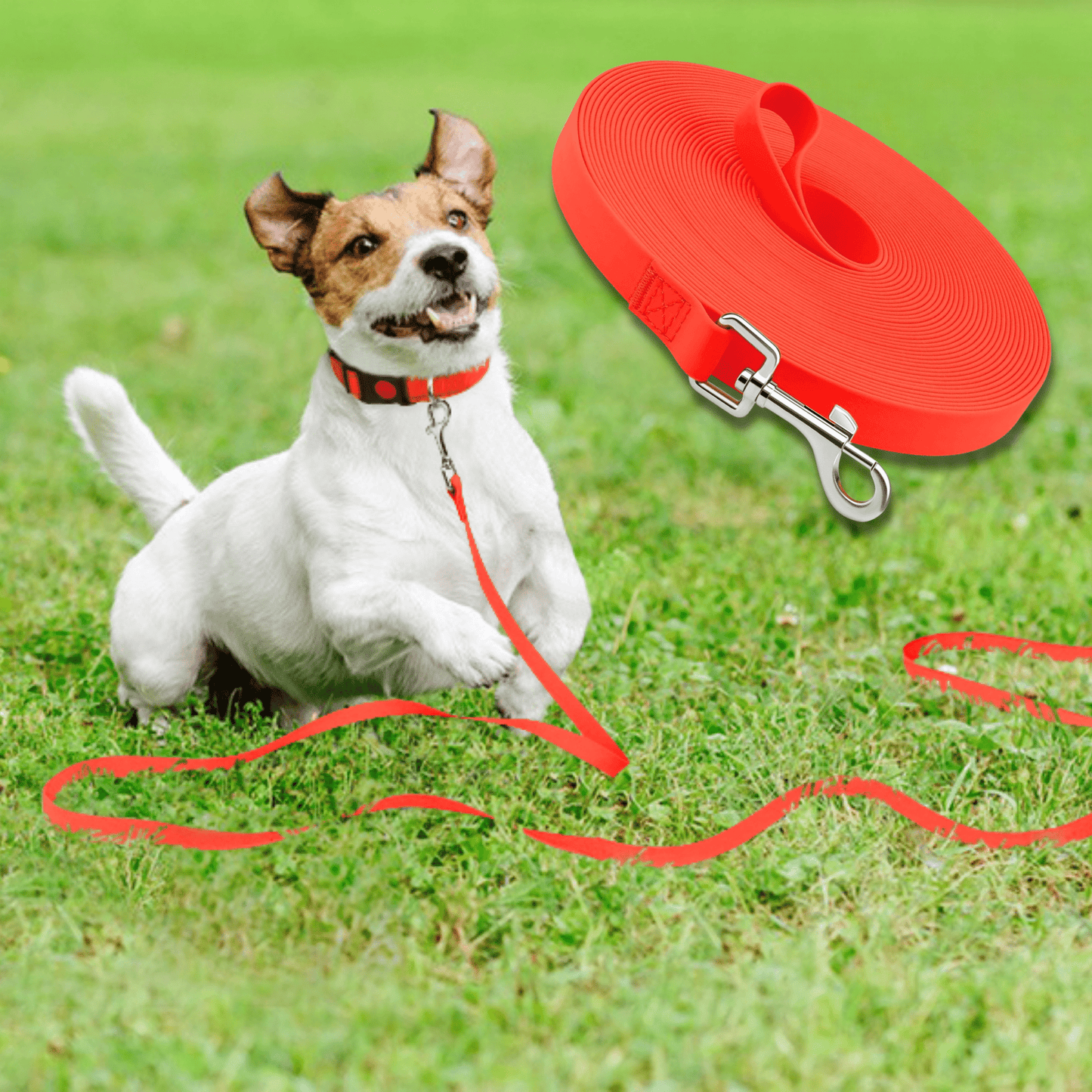 duratrail - waterafstotende trainings schleppleine - mivero