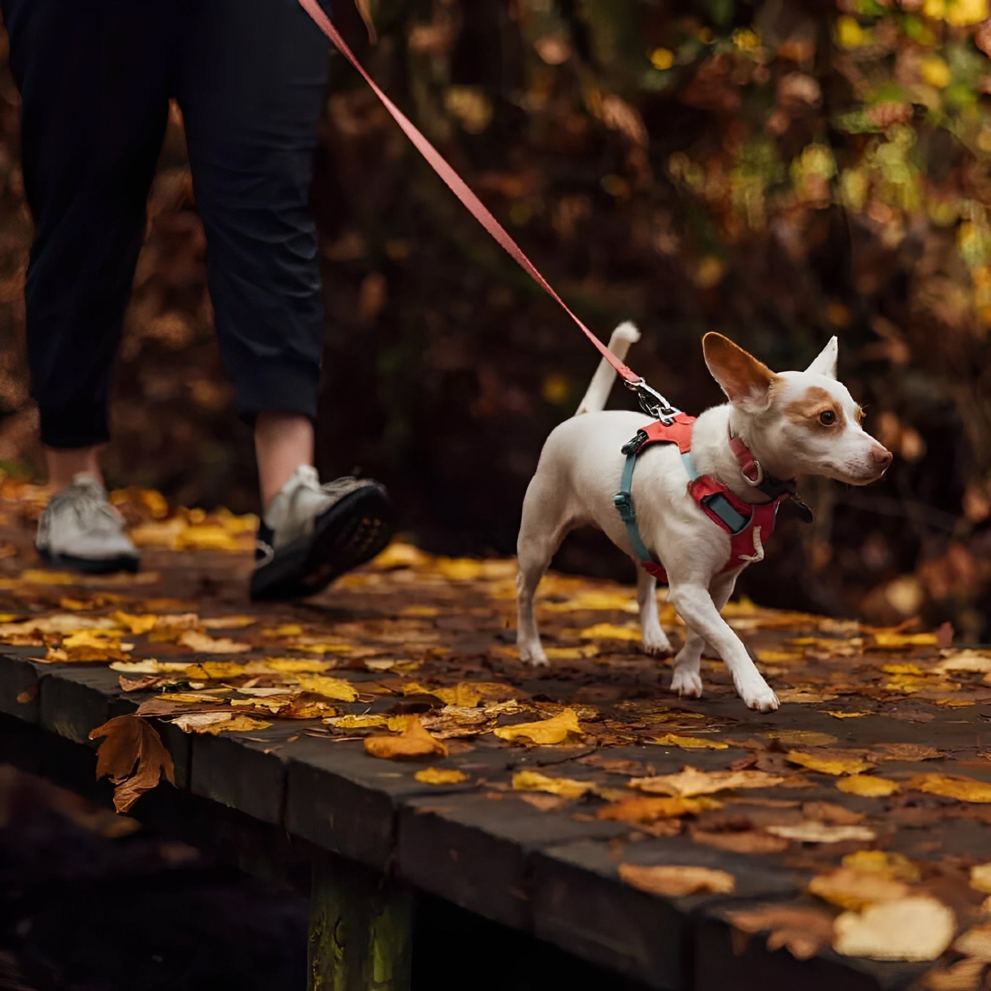 FeatherGuard - Hondentuig Lichtgewicht Verstelbaar Reflecterend - Mivero
