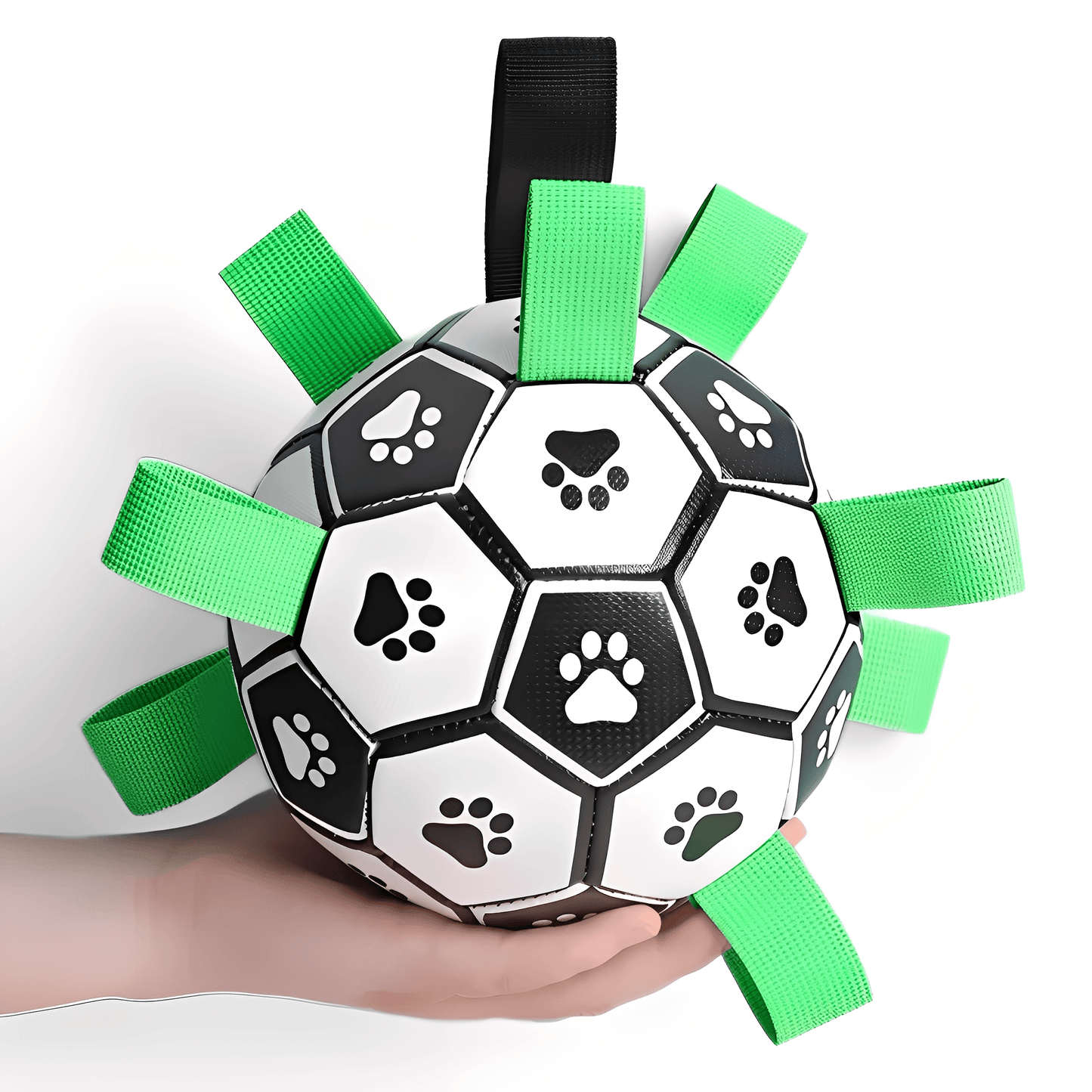 flappyball - hondenbal met touwlussen bijtbestendig - mivero