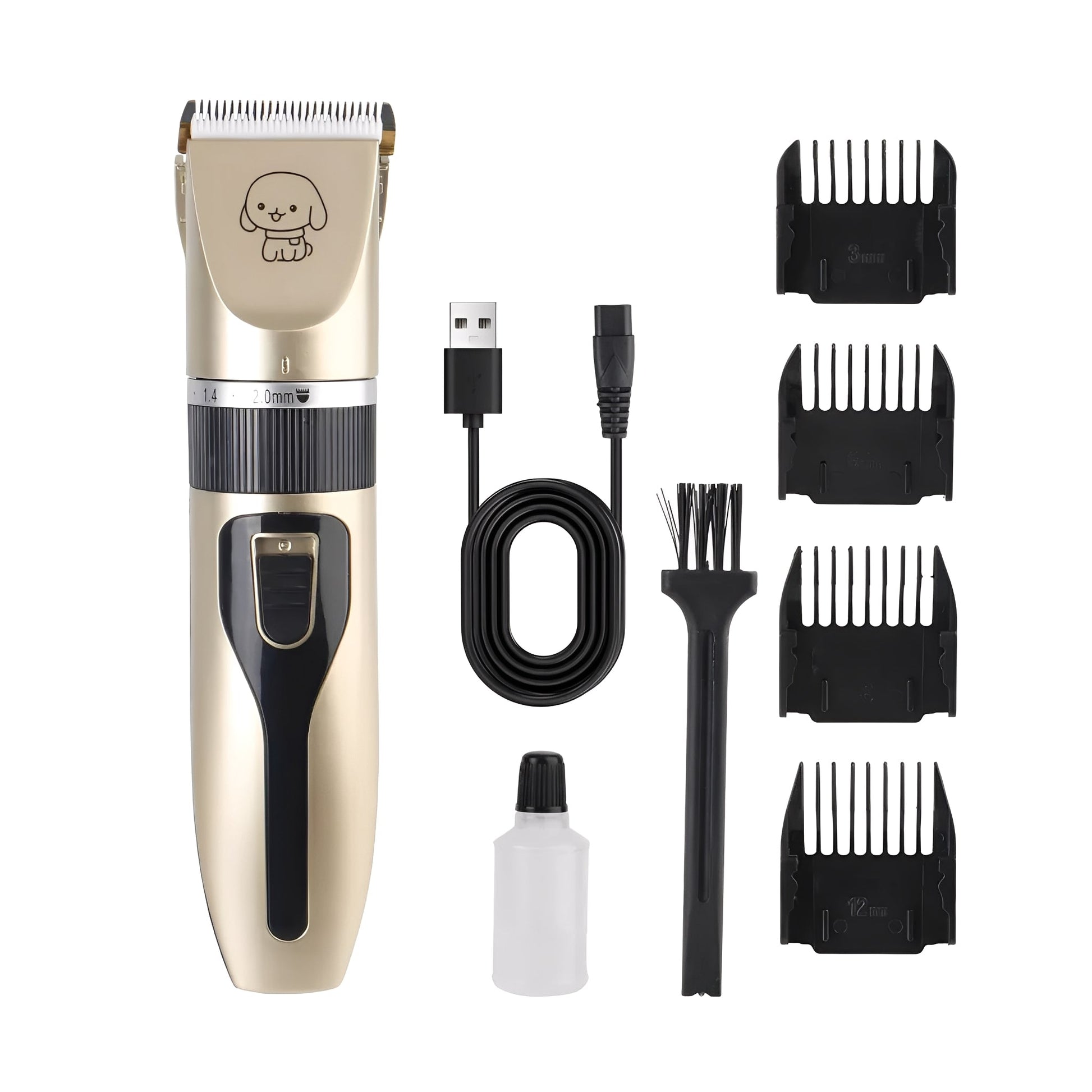 GroomZen - Stille Professionele Tondeuse - Mivero