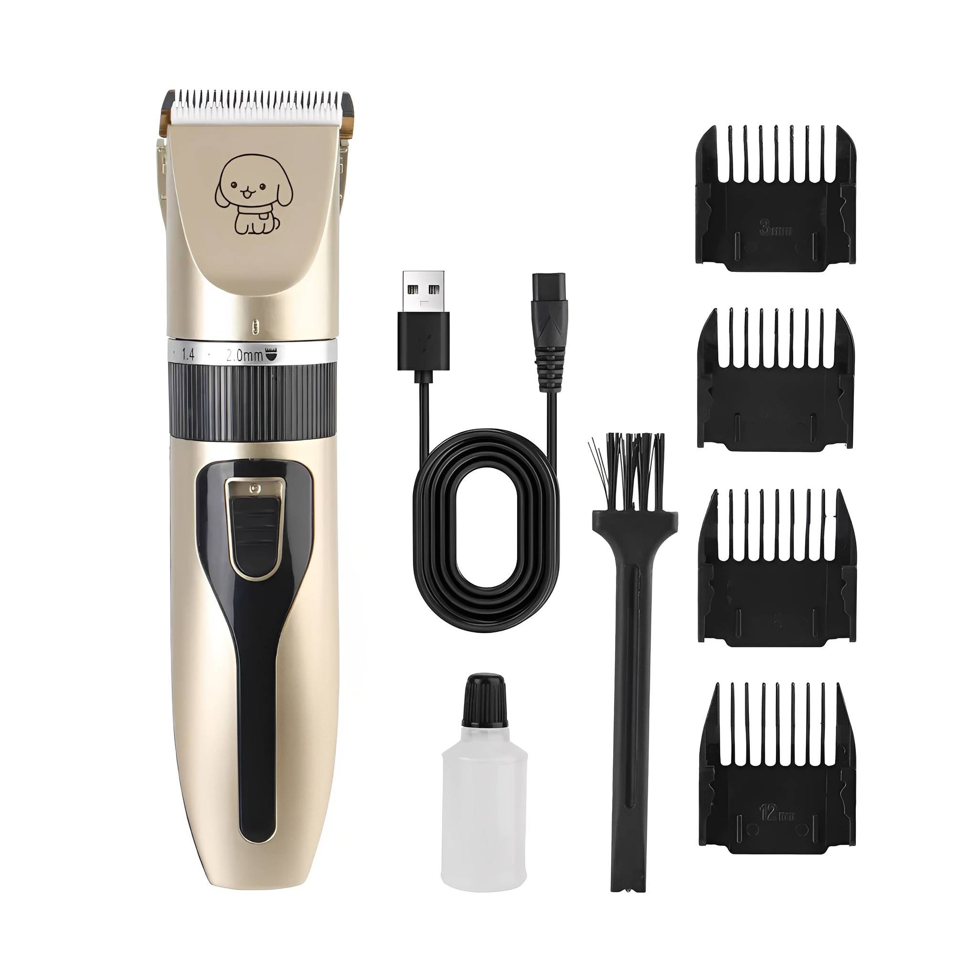 GroomZen - Stille Professionele Tondeuse - Mivero