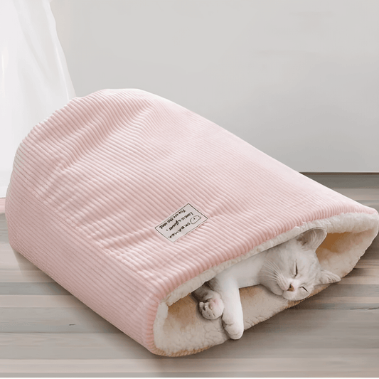 HiberNest - Knusse Slaapzak Kattenbed - Mivero