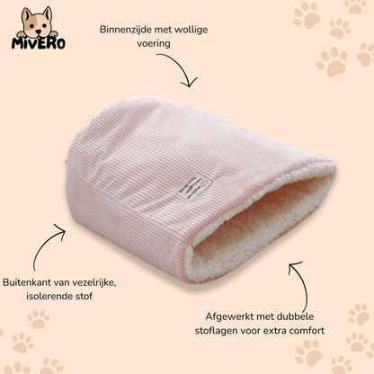 HiberNest - Knusse Slaapzak Kattenbed - Mivero