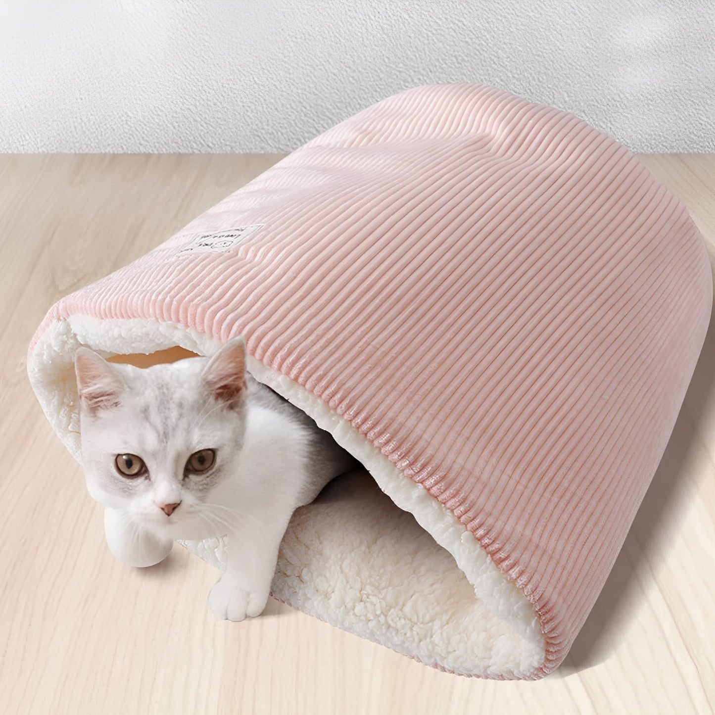 hibernest - knusse slaapzak kattenbed - mivero