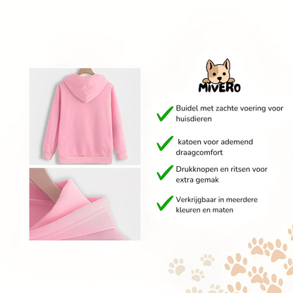 Hugglet - Katoenen Buidel Huisdiertrui - Mivero