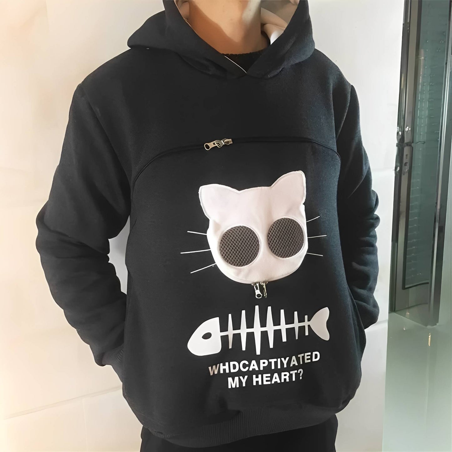 hugglet - katoenen buidel huisdiertrui - mivero