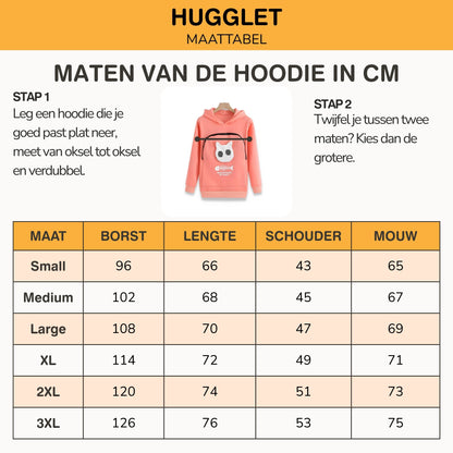 Hugglet - Hoodie met Buidel voor Huisdier - Mivero