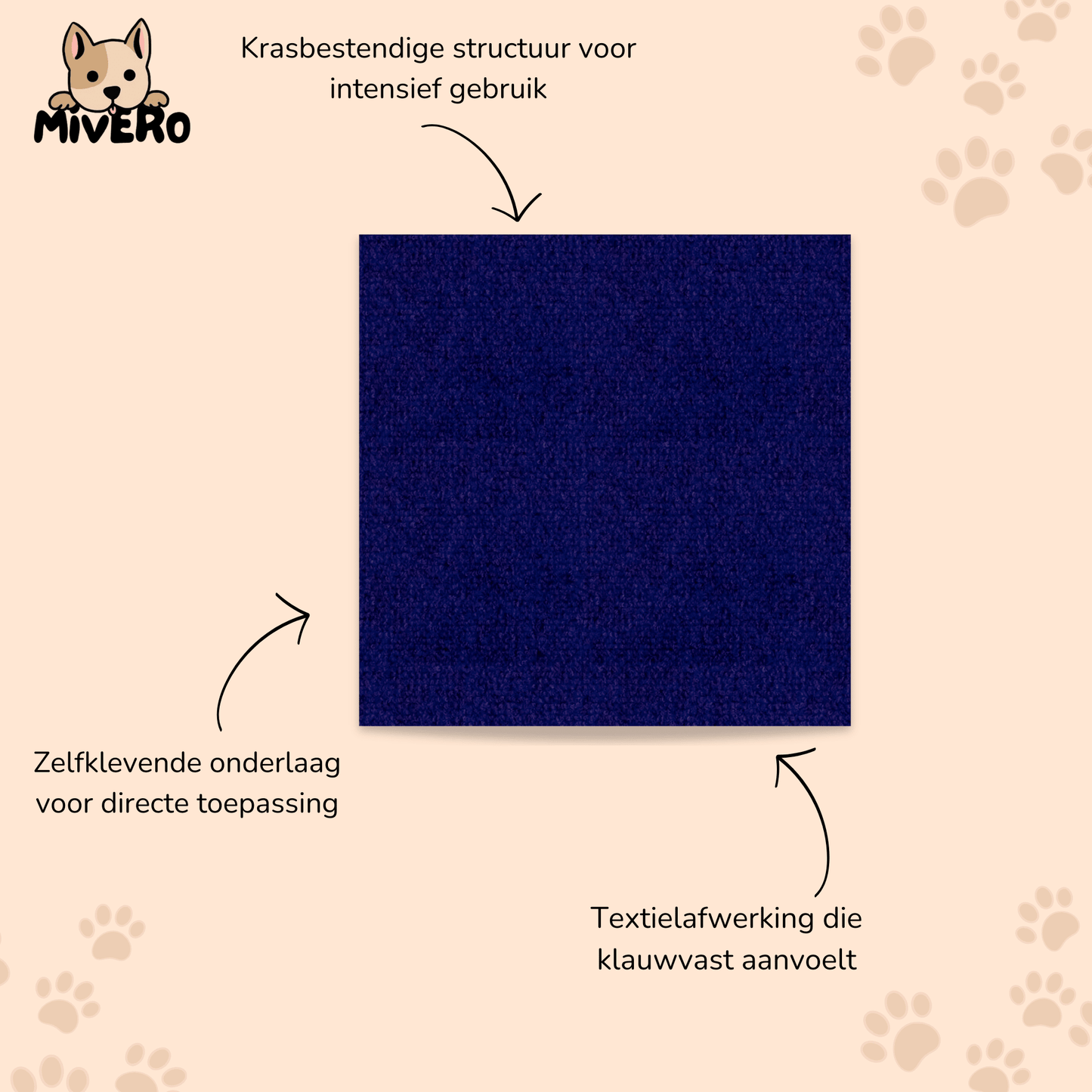 krabix - zelfklevende antislip krabmat - mivero