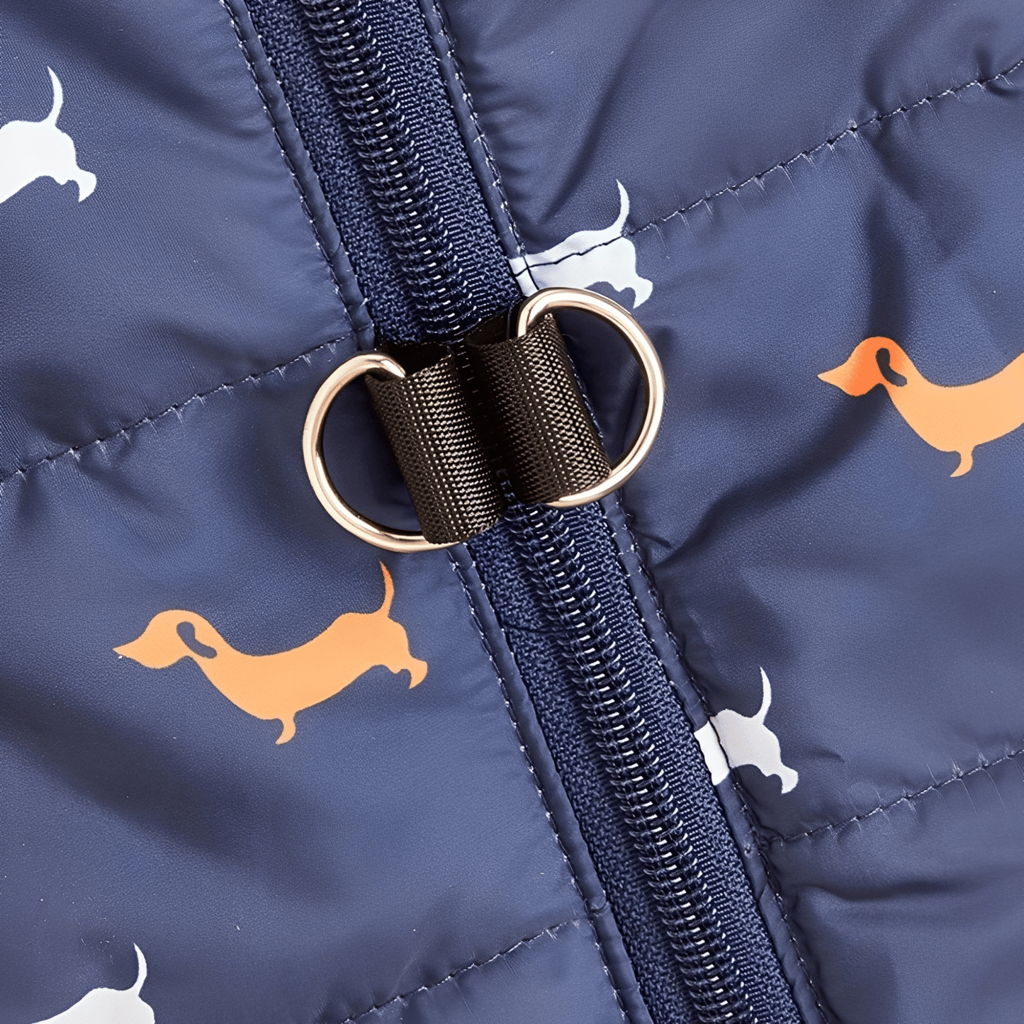 pawcozy - gevoerde rits hondenjas - mivero