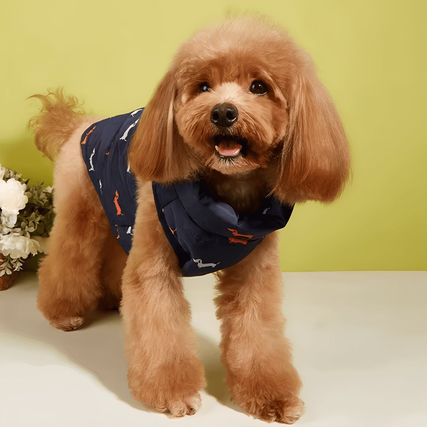 pawcozy - gevoerde rits hondenjas - mivero