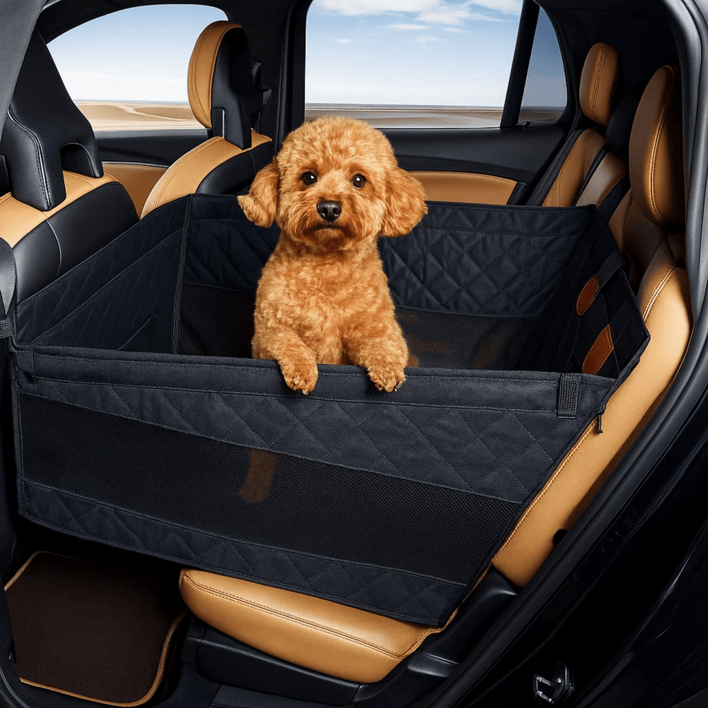 Pawfort - Waterdicht Harde Bodem Honden Achterbankverlenger - Mivero