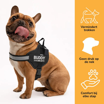 PawGuard - Gepersonaliseerd Hondentuigje - Mivero