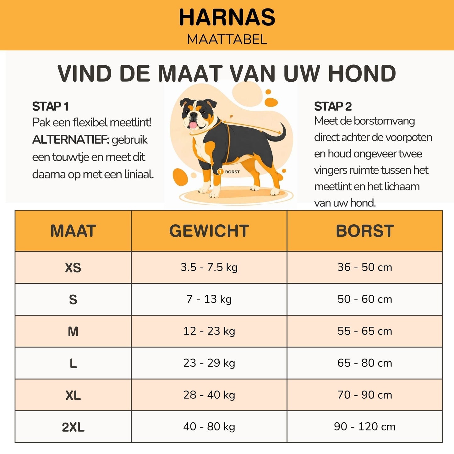 pawguard - gepersonaliseerd hondentuigje - mivero