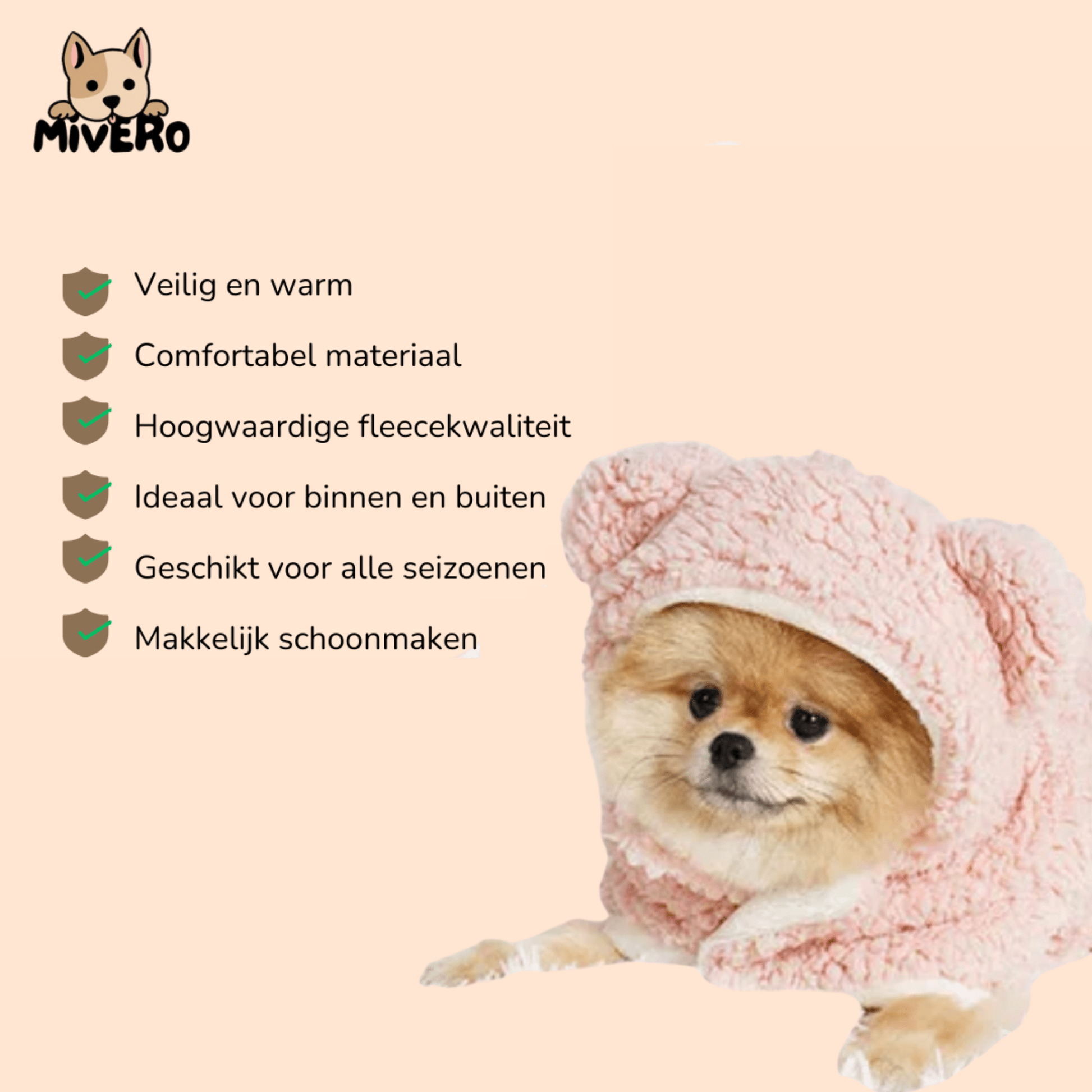 Pawjamas - Houd Huisdieren Warm en Veilig - Mivero
