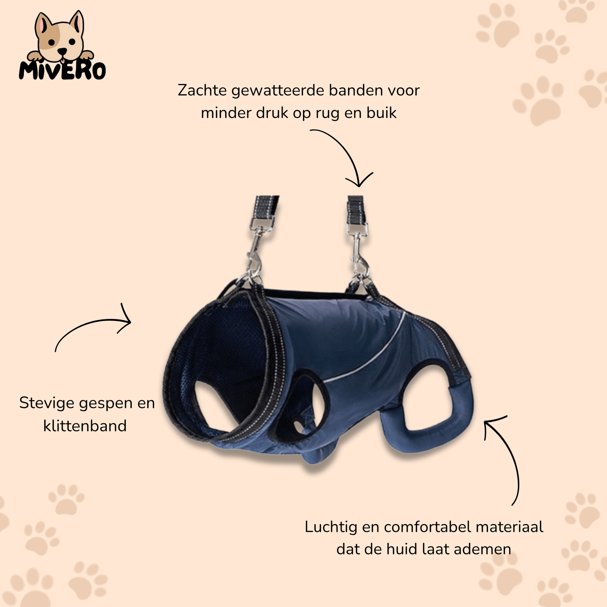 PawLift - Ondersteunend Tilharnas Hond - Mivero