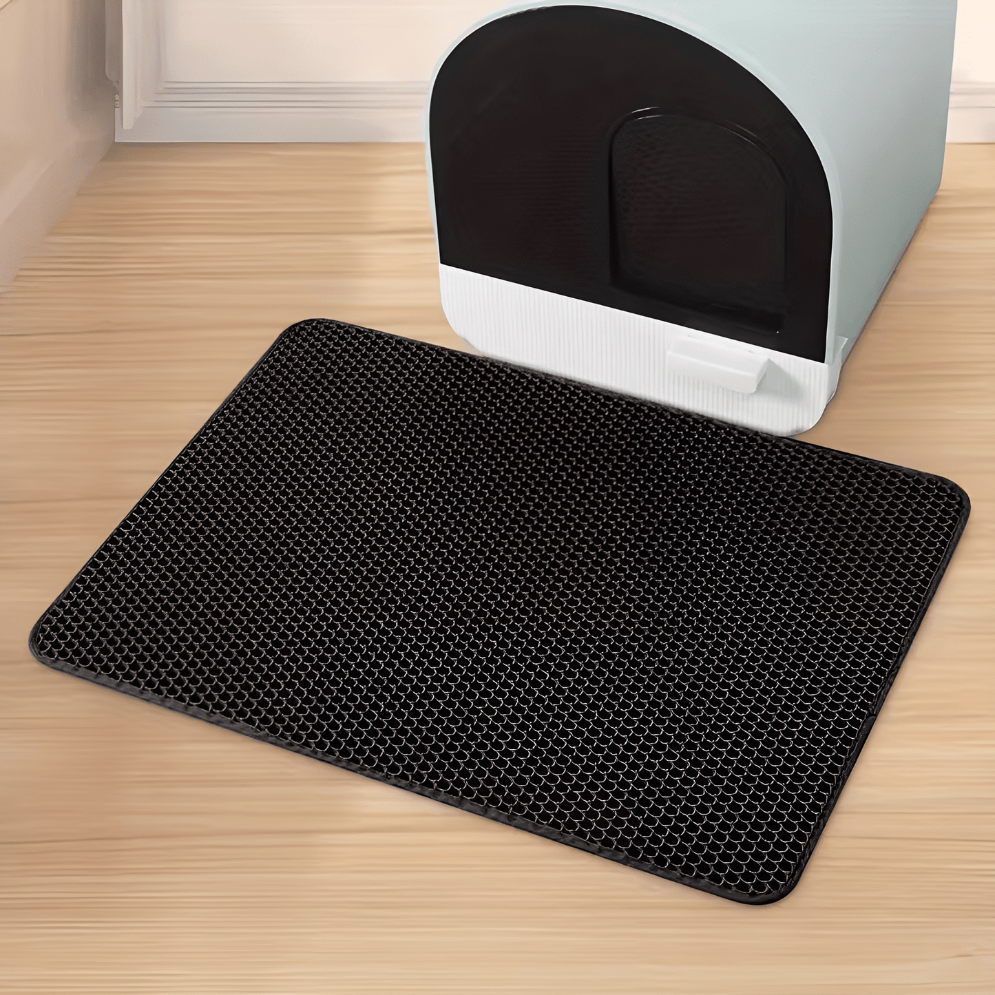 pawmat - katten kattenbakmat waterdicht antislip - mivero