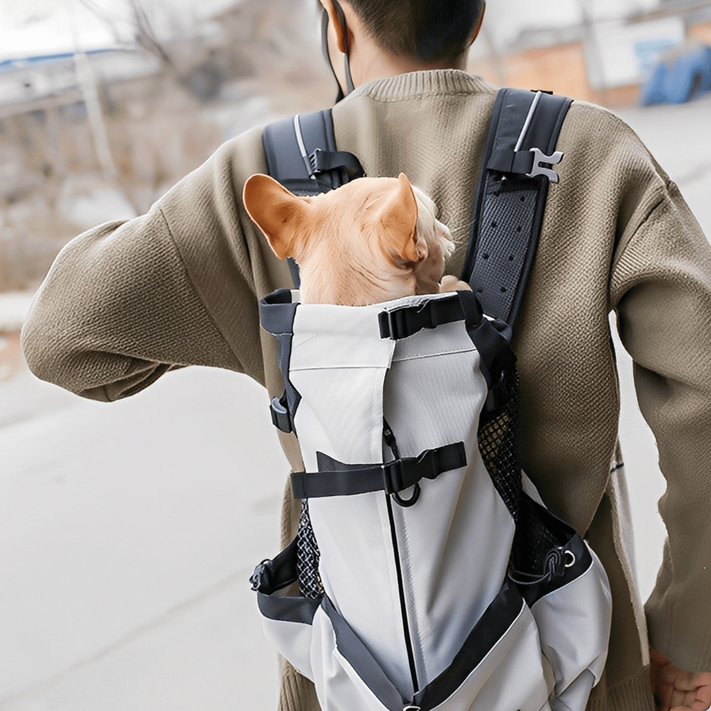 pawpack - ergonomische hondendraagzak rugzak - mivero