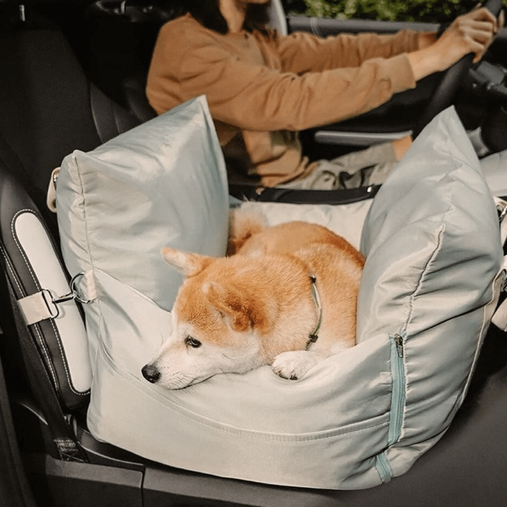 Pawrest - Waterdicht Honden Autostoel Bed - Mivero