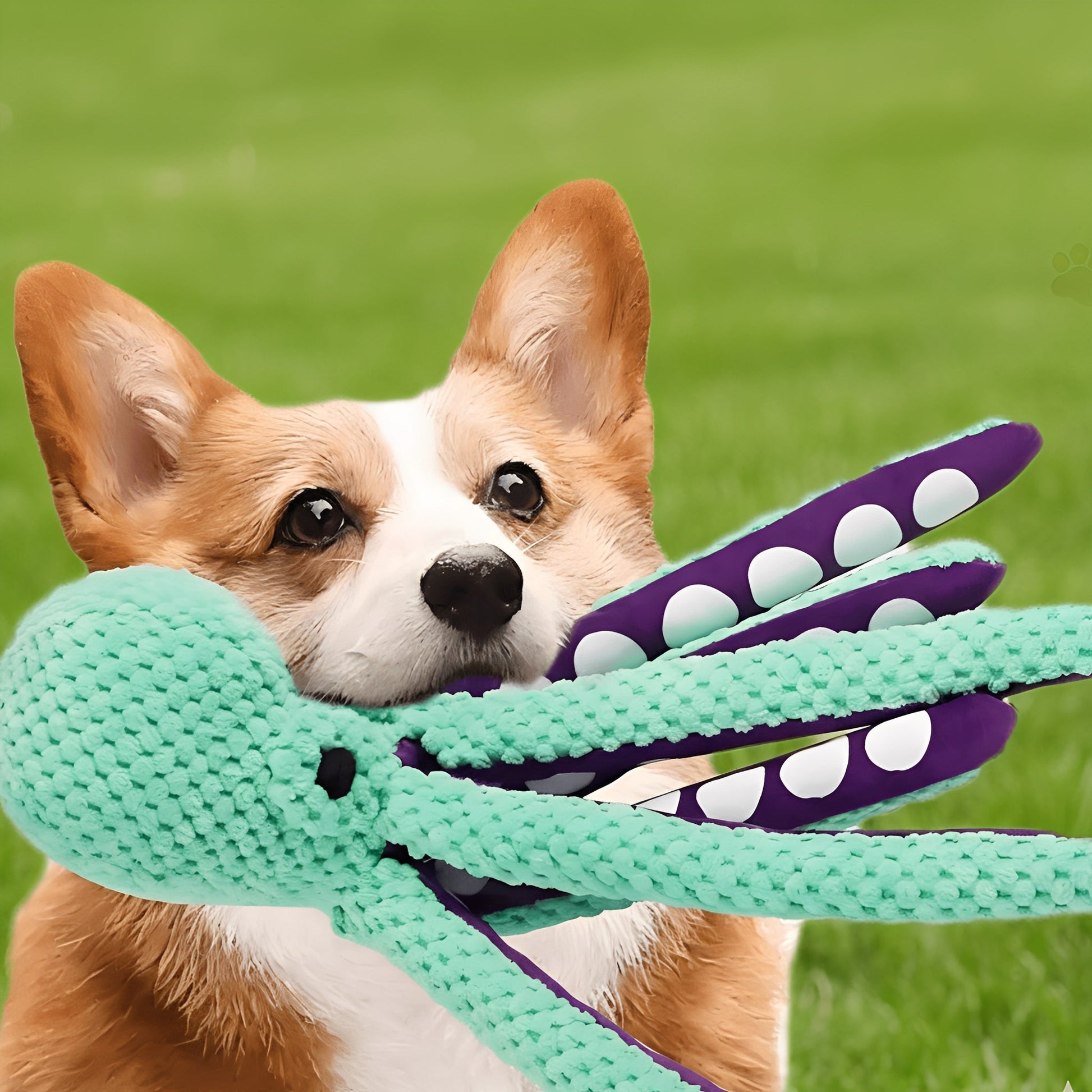 Pawzen - Speelgoed voor Honden Octopus Pluche met Pieper - Mivero