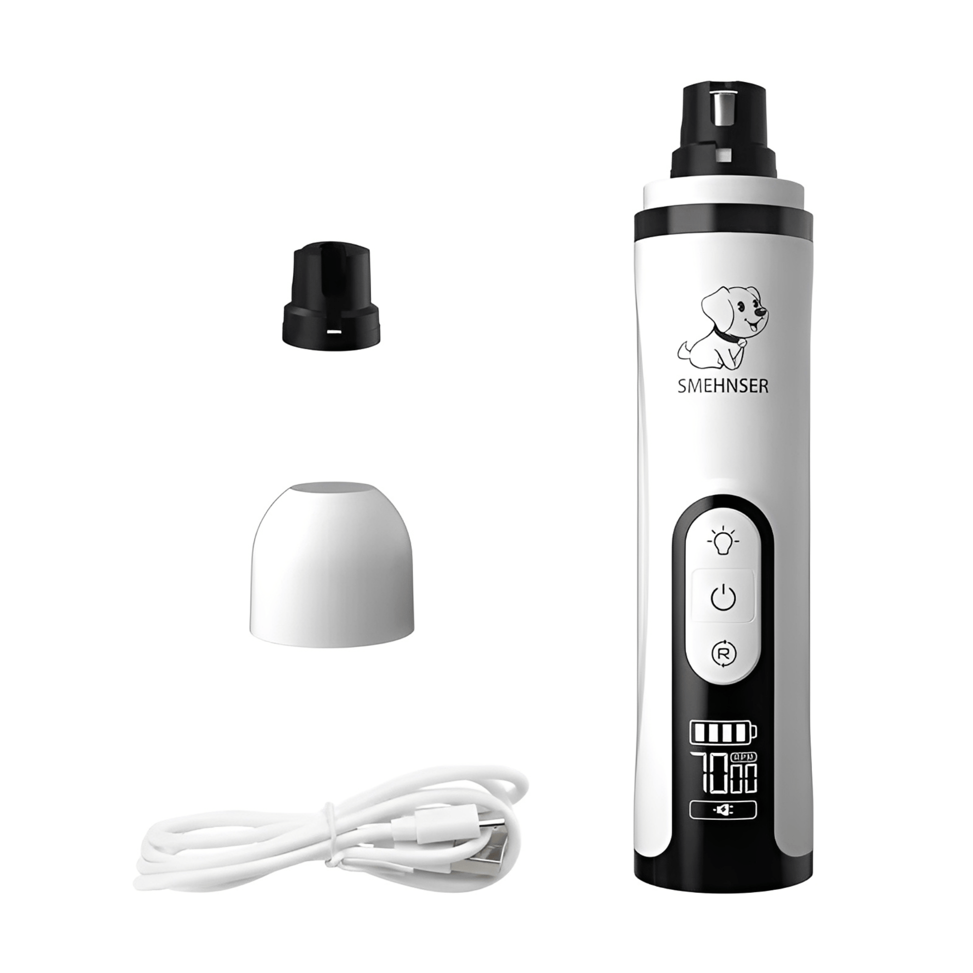 PediPet - Stille Elektrische Huisdier Nagelvijl - Mivero