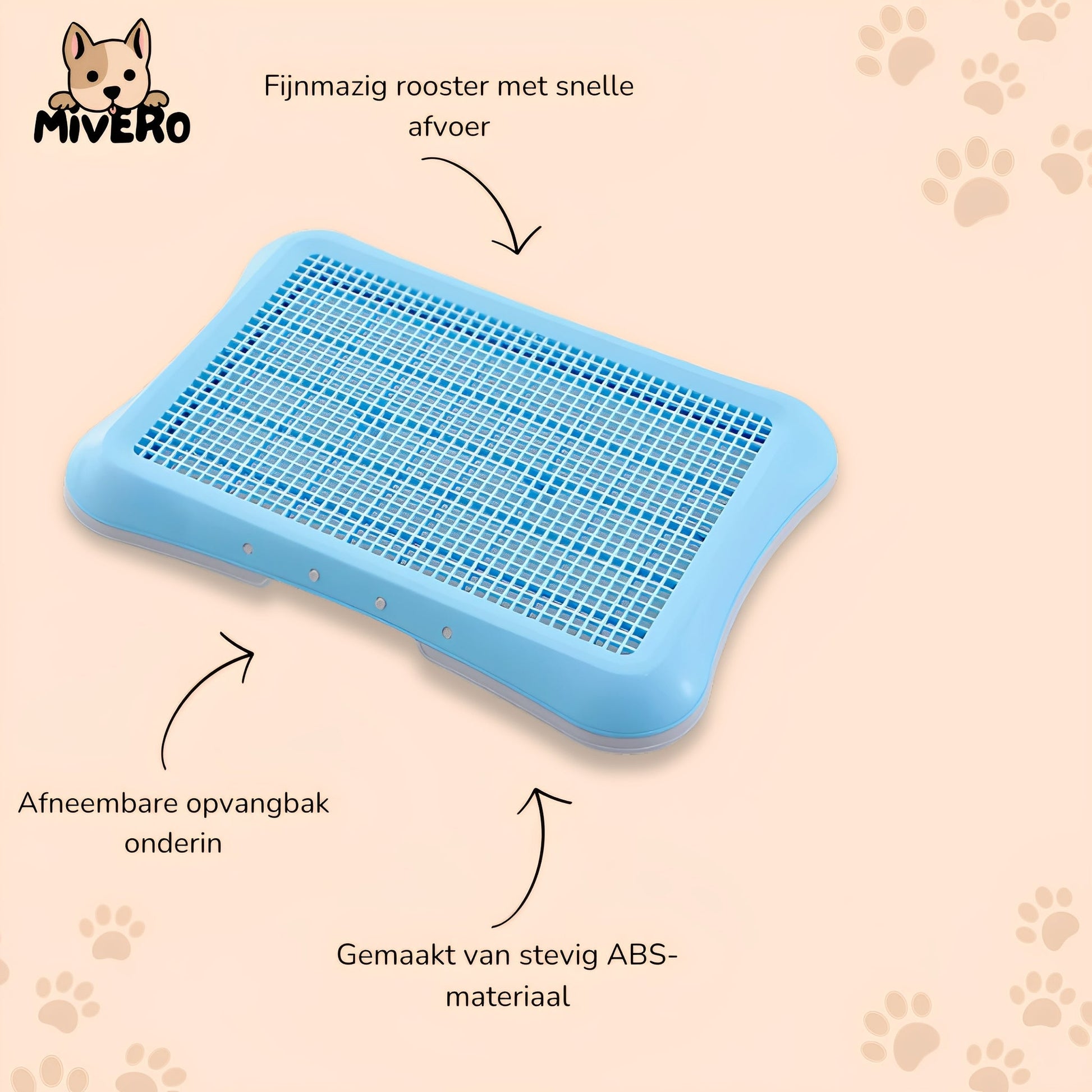 PuddleX - Geurneutraal Binnenhondentoilet - Mivero