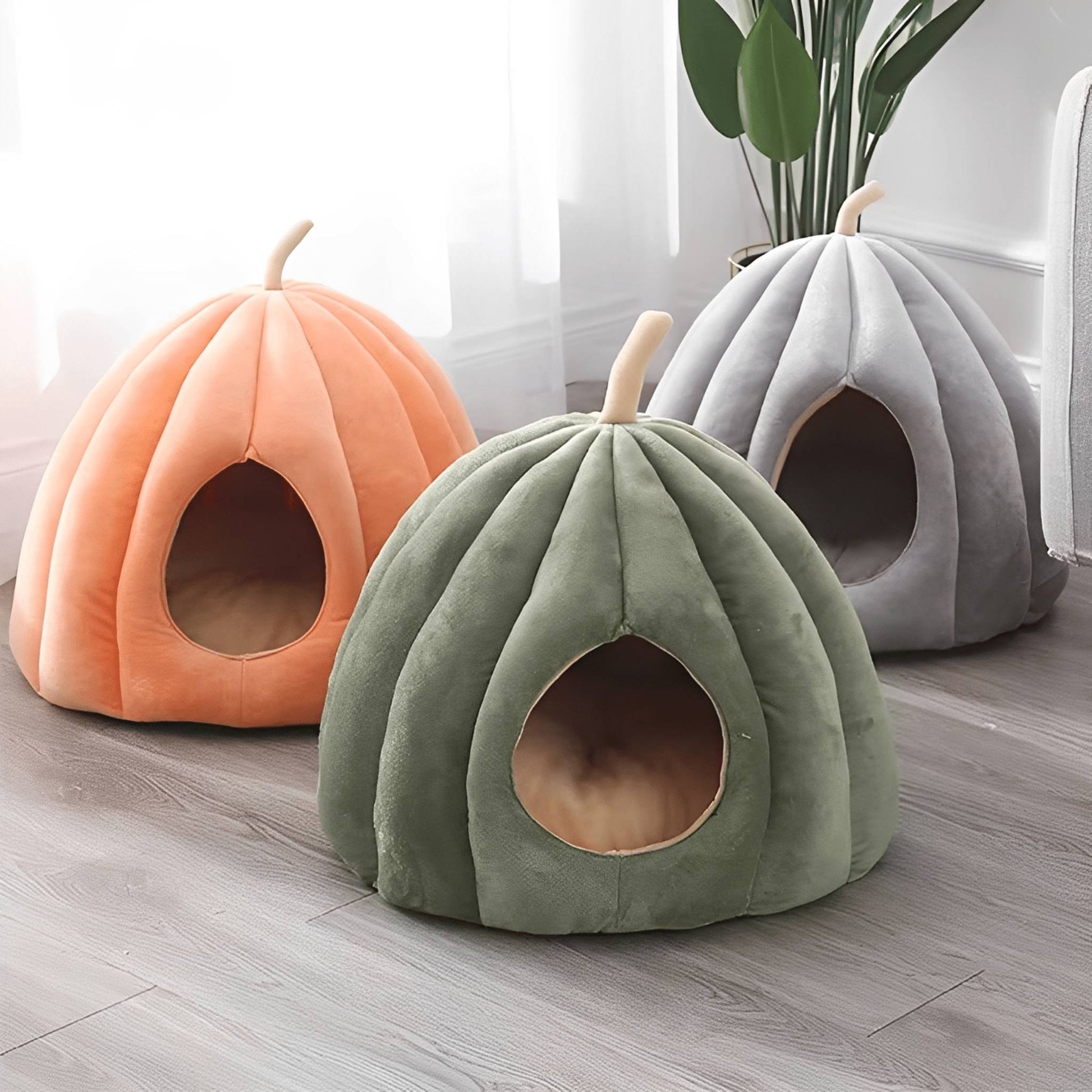 PumpDen - Katten Iglo Mand Winter - Mivero