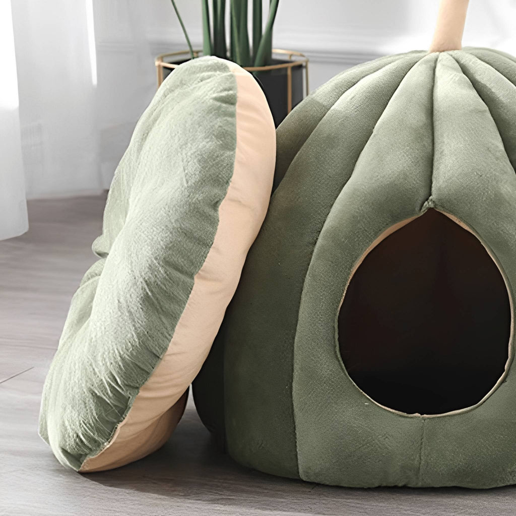 PumpDen - Katten Iglo Mand Winter - Mivero