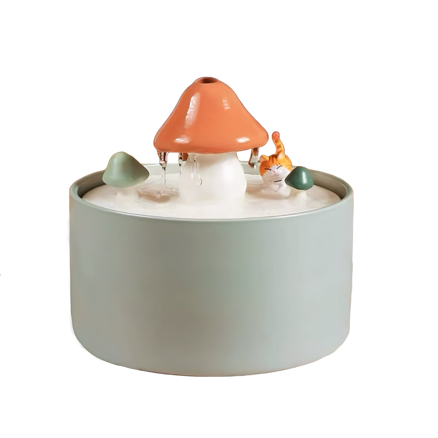 purrhaven - katten automatisch keramisch drinkfontein - mivero