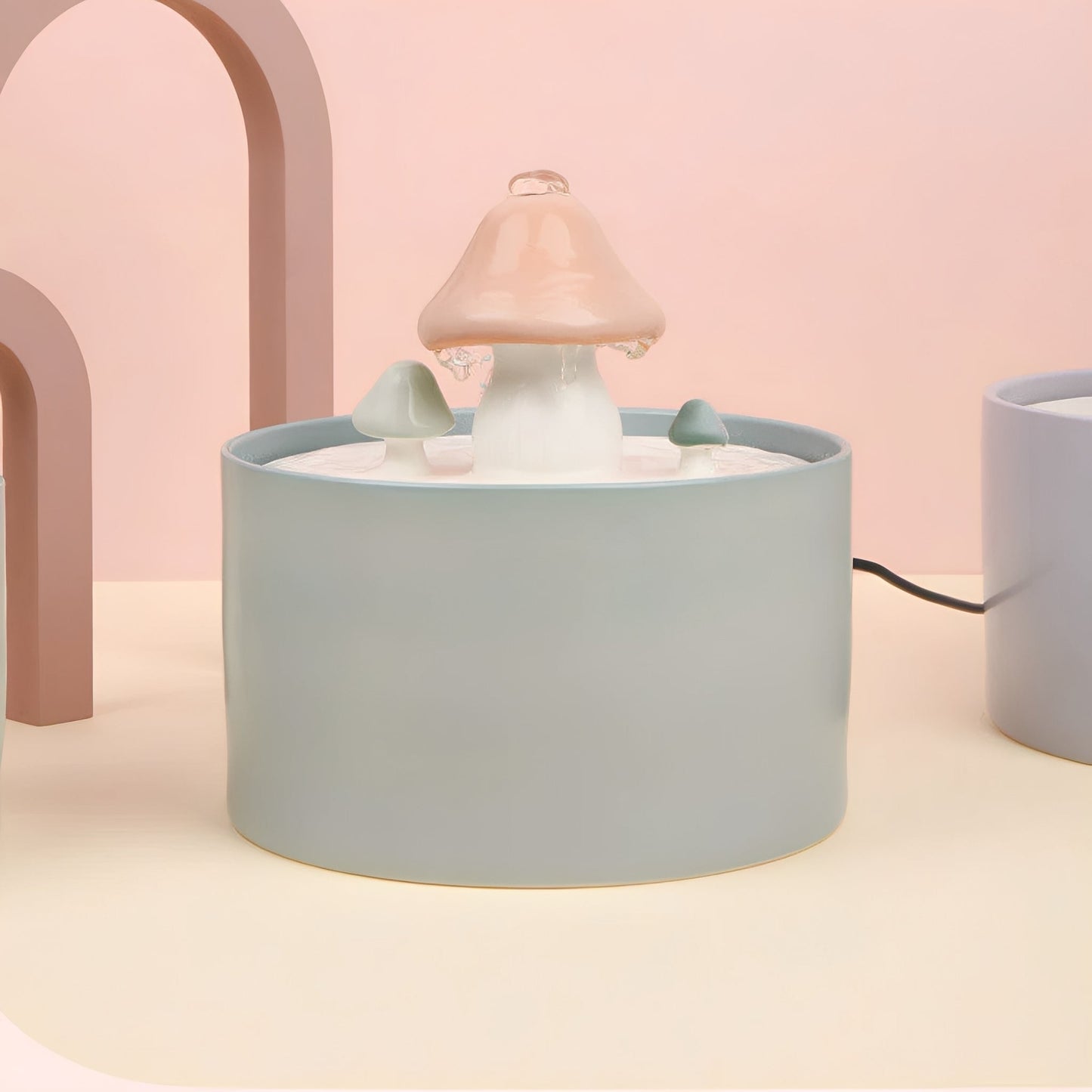 purrhaven - katten automatisch keramisch drinkfontein - mivero