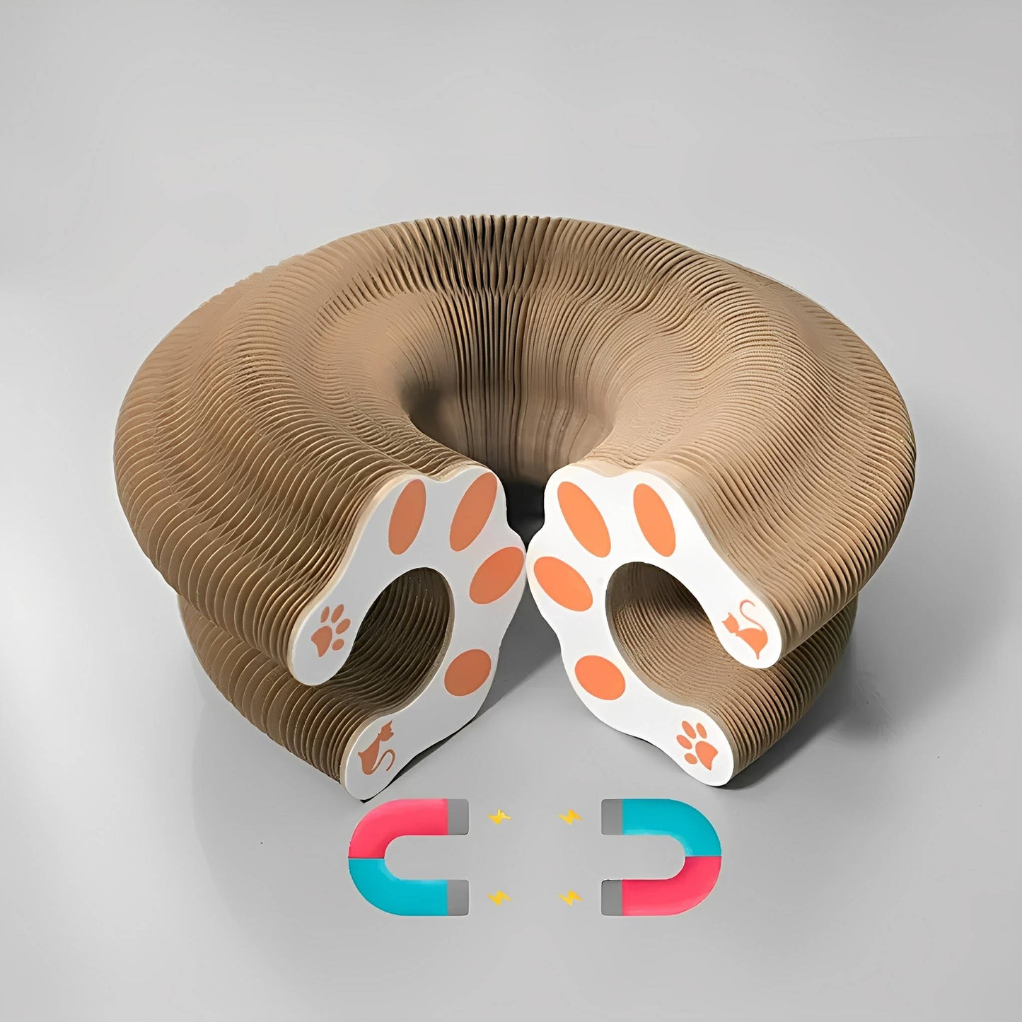 purrplex - katten krabkarton met balbaan - mivero