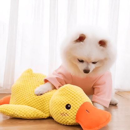 QuackMate - Honden Stress Eend Knuffel - Mivero