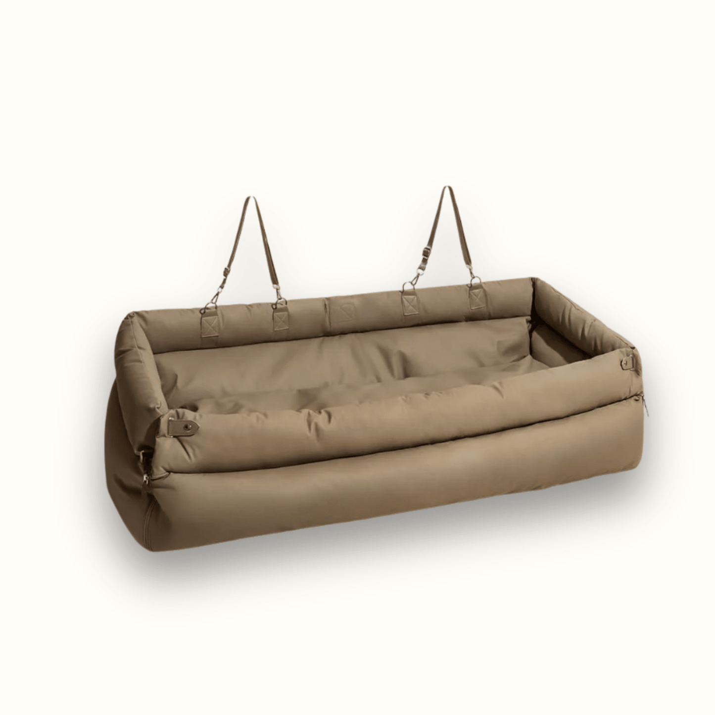 ridepaw - kunstleer honden autostoel bed - mivero