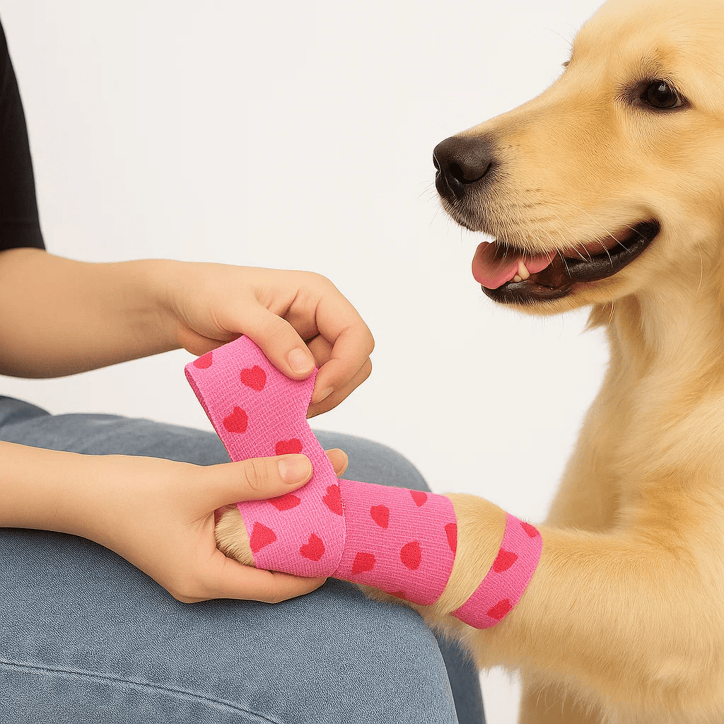 safepaws - stofwerend herstelverband voor hond - mivero