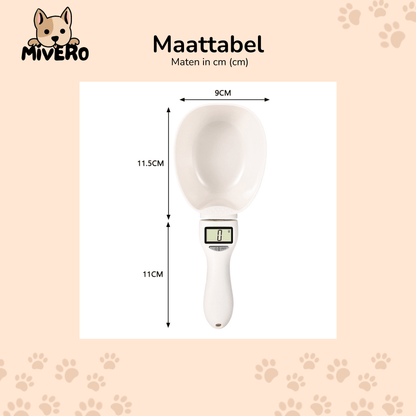 ScoopScale - Digitale Honden Weeglepel - Mivero