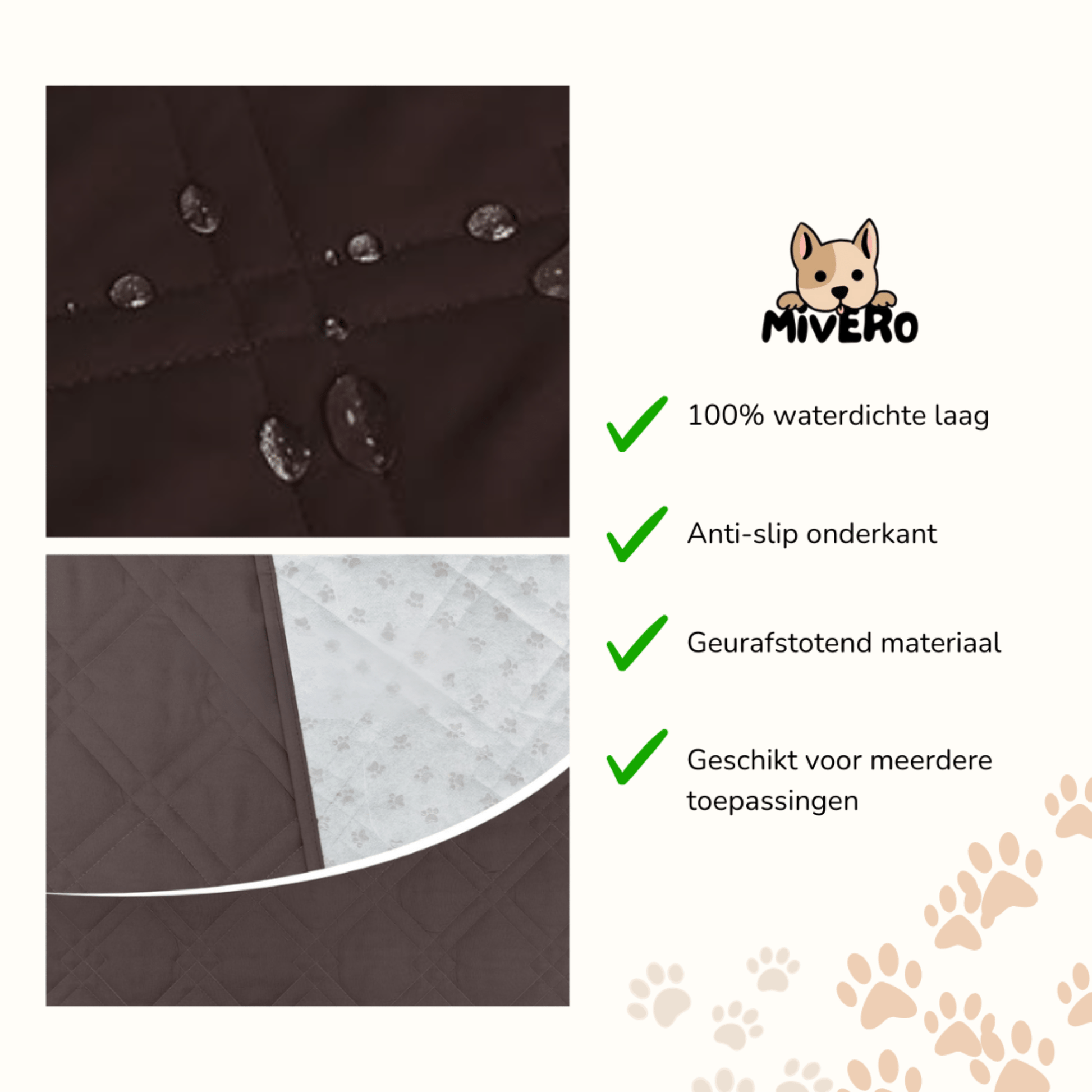 SnuggleBed - Waterdichte Antislip Bankhoes - Mivero